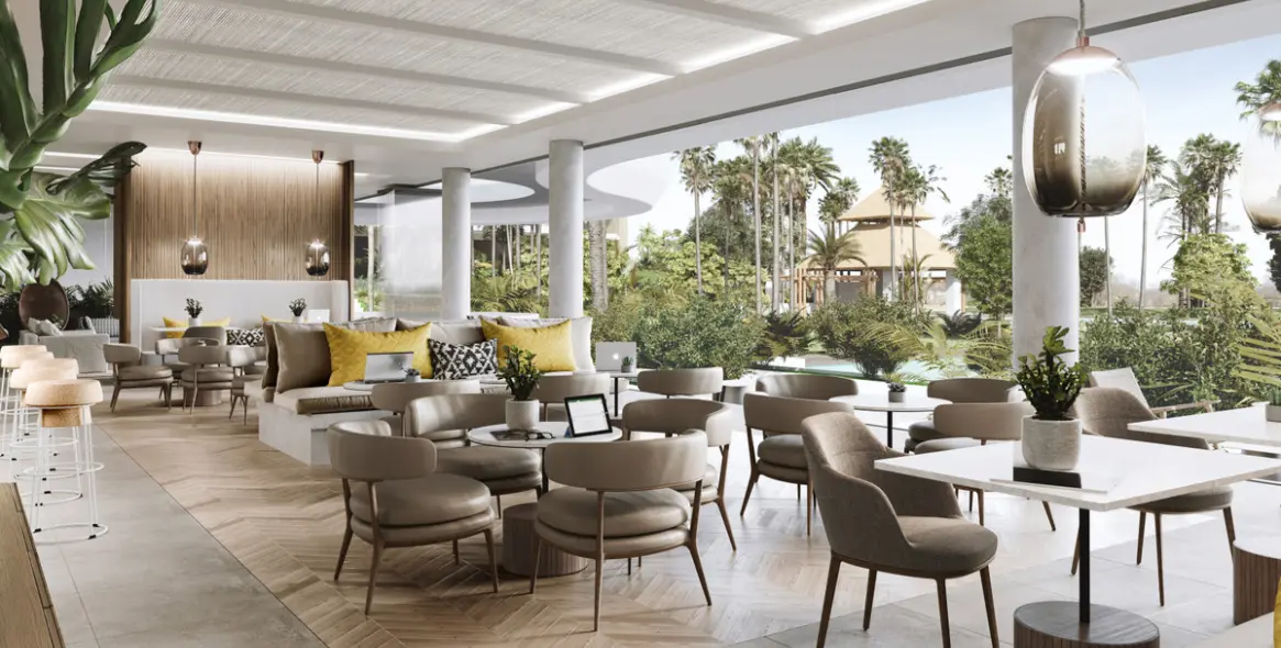 Venta de apartamento en planta baja en New Golden Mile 16