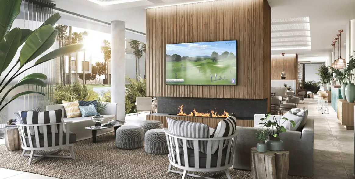 Venta de apartamento en planta baja en New Golden Mile 17