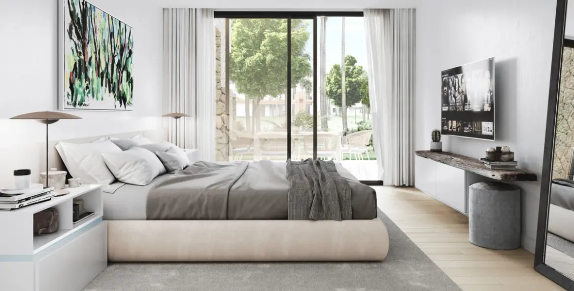 Sale of ground floor apartment in New Golden Mile 22