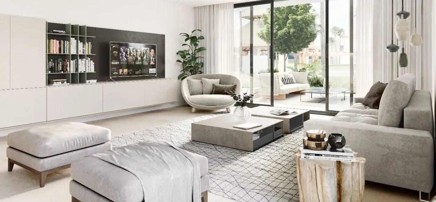 Продажа апартаментов на первом этаже в New Golden Mile 3
