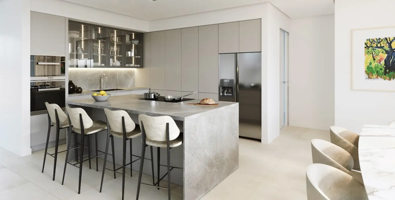 Продажа апартаментов на первом этаже в New Golden Mile 9