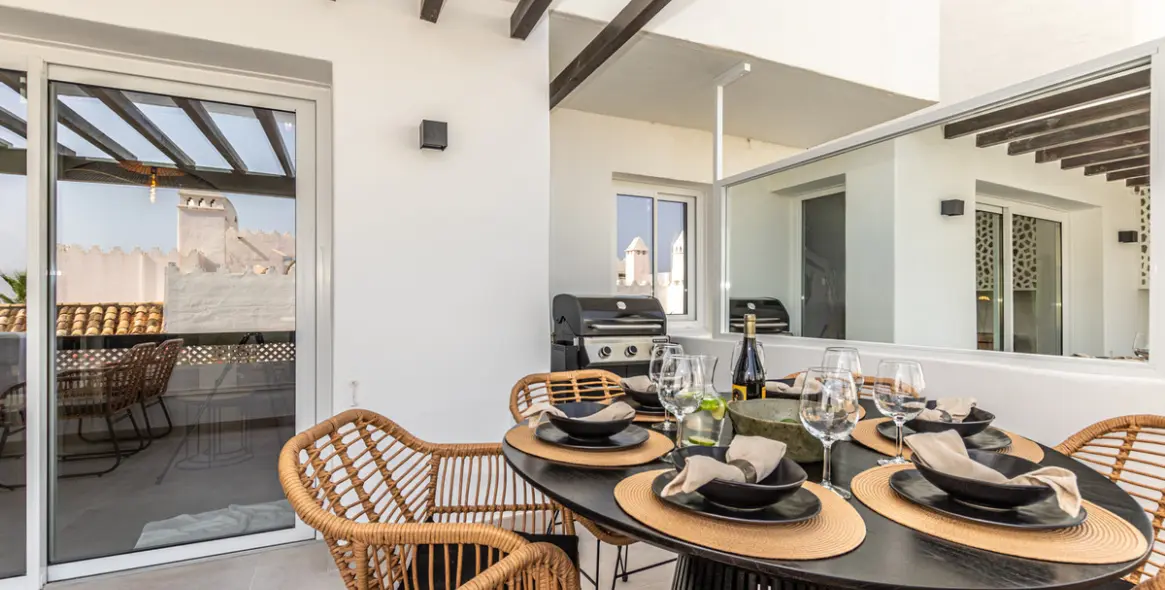 Short-term rent of ground floor apartment in Calahonda 55