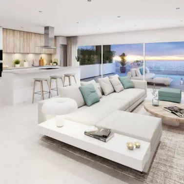 Venta de apartamento en planta media en Estepona