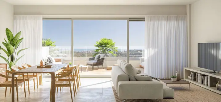 Sale of middle floor apartment in Estepona 0