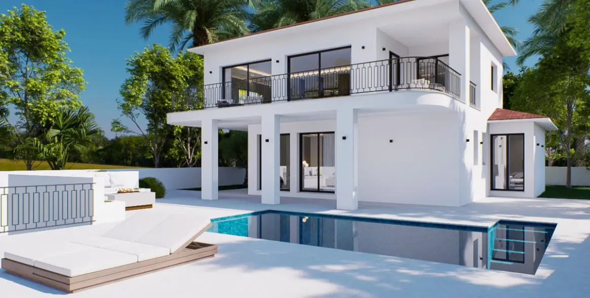 Продажа  отдельно стоящей виллы в Campo Mijas 1