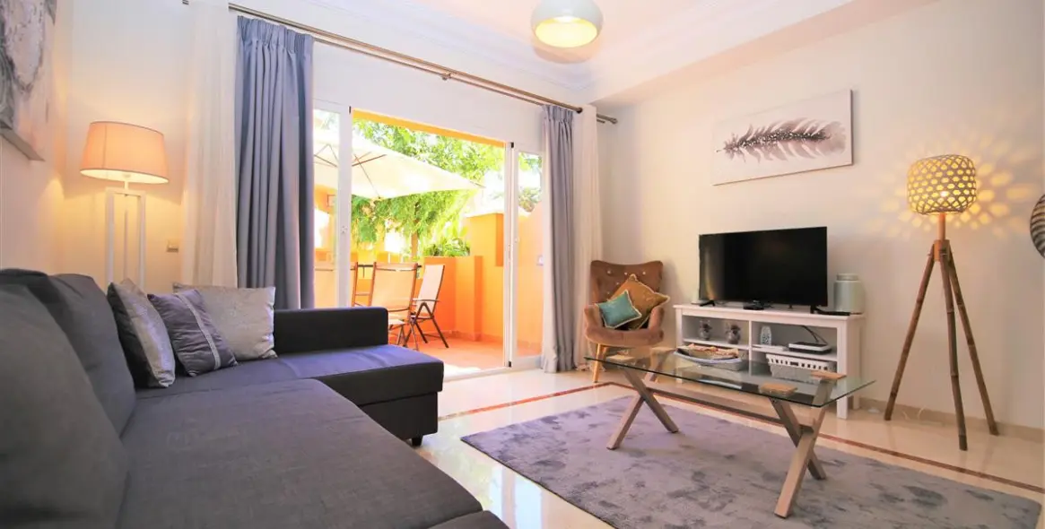 Short-term rent of ground floor apartment in Estepona 2