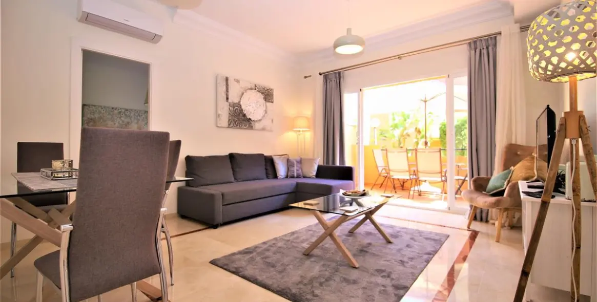 Short-term rent of ground floor apartment in Estepona 20