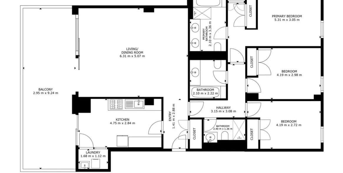 Sale of middle floor apartment in Manilva 61