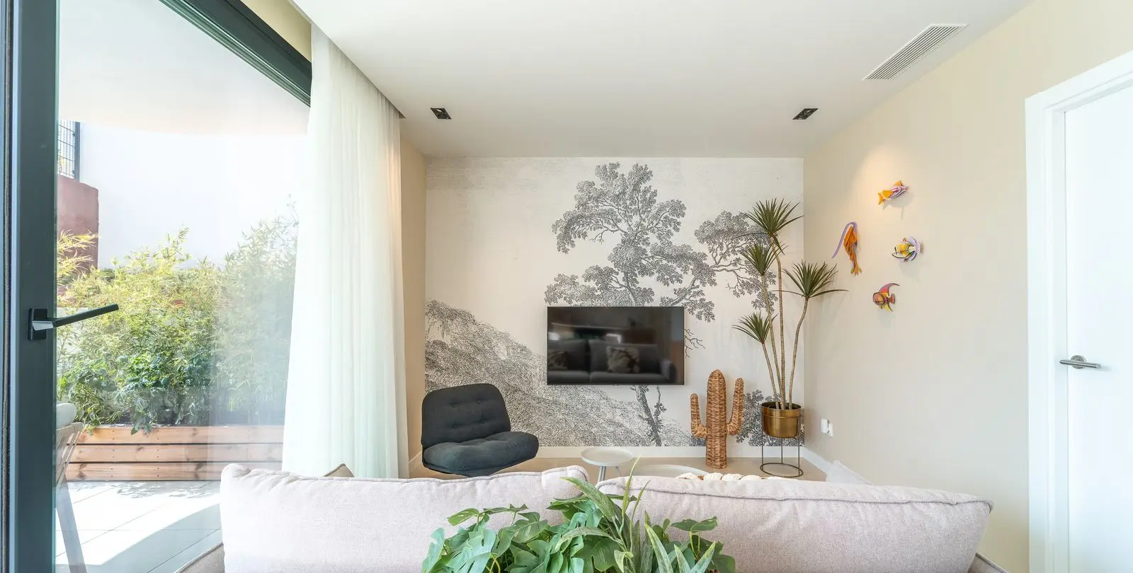 Venta de apartamento en planta baja en Higueron 17