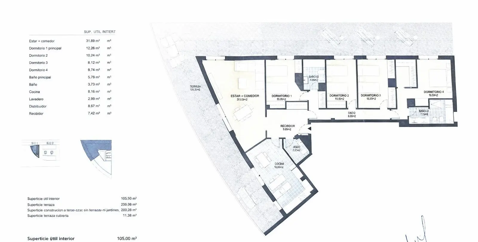 Sale of penthouse in Teatinos 35