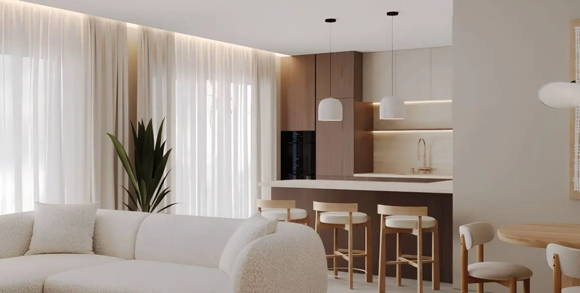 Long-term rent of middle floor apartment in La Quinta 1