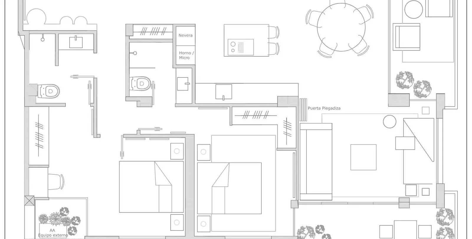 Venta de apartamento en planta media en Estepona 39