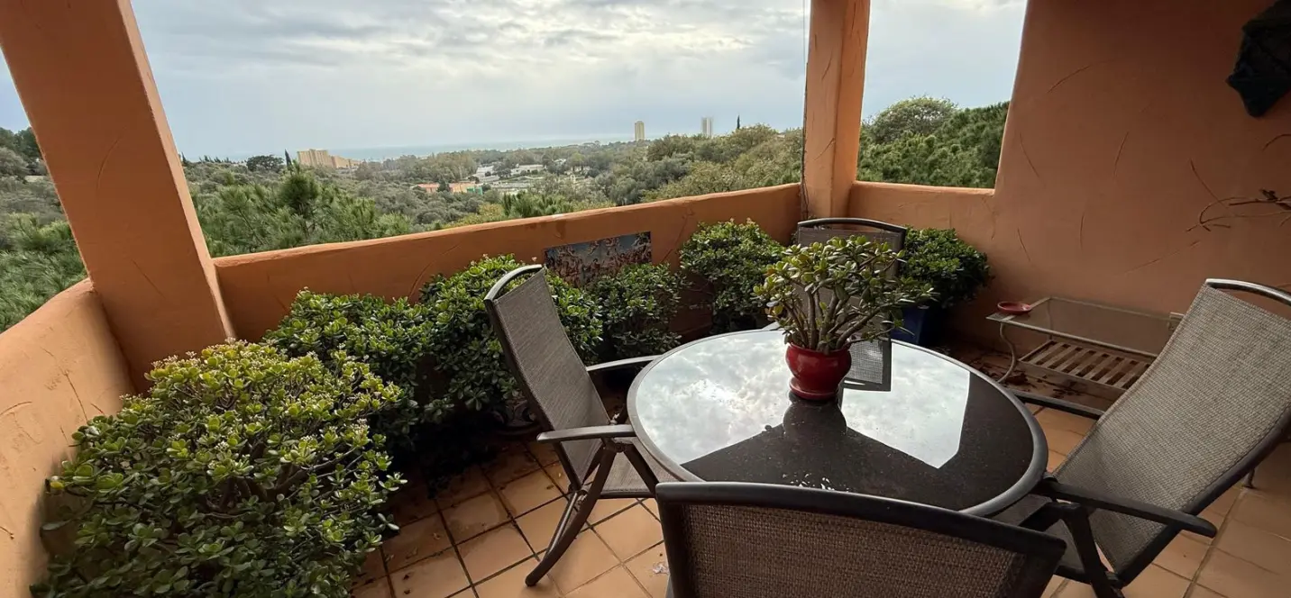 Sale of middle floor apartment in Elviria 0