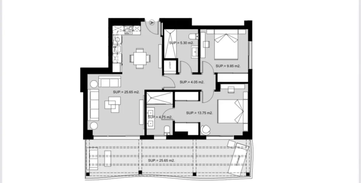 Sale of middle floor apartment in Mijas Costa 47
