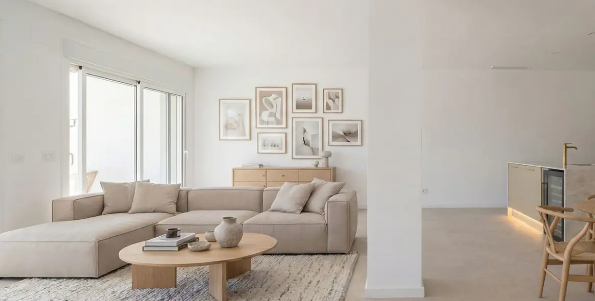 Venta de apartamento en planta media en La Quinta 1