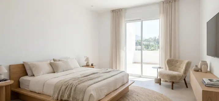 Venta de apartamento en planta media en La Quinta 2