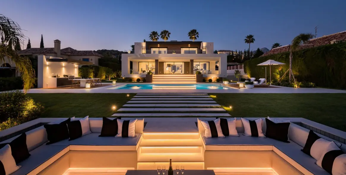 Alquiler a corto plazo de villa independiente en Marbella 2