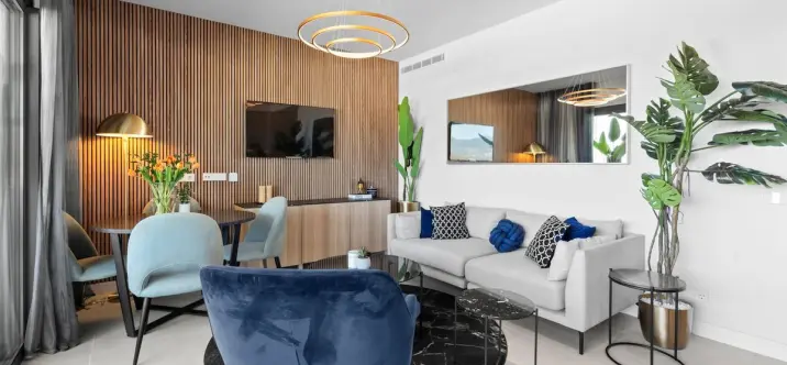 Долгосрочная аренда апартаментов на среднем этаже в Calanova Golf 4