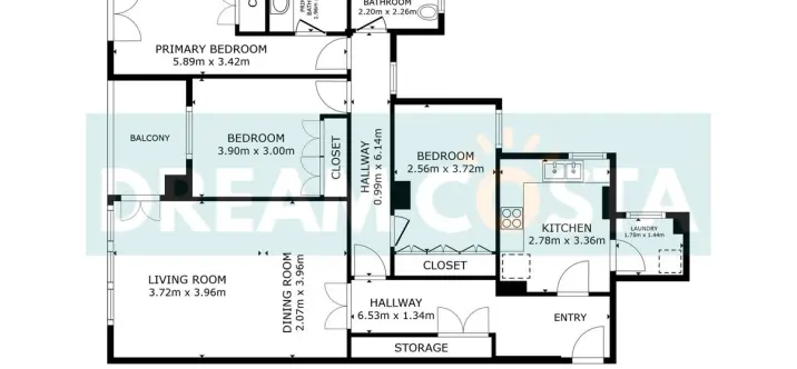 Venta de apartamento en planta media en Huelin 0