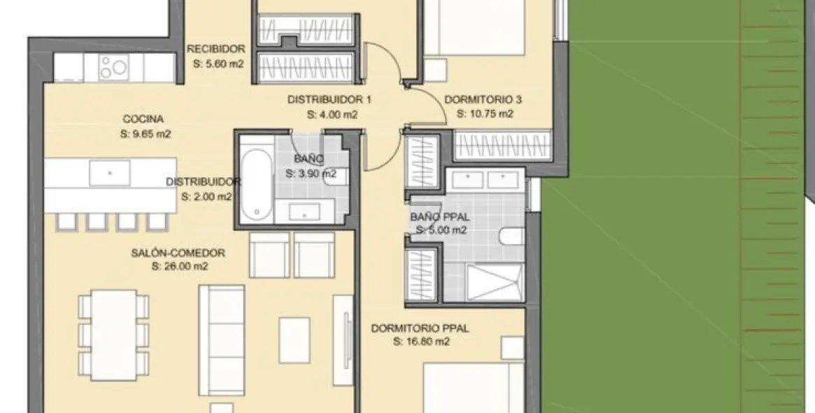 Продажа апартаментов на первом этаже в Cabopino 44