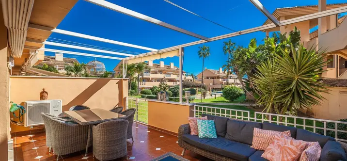 Sale of ground floor apartment in Elviria 1