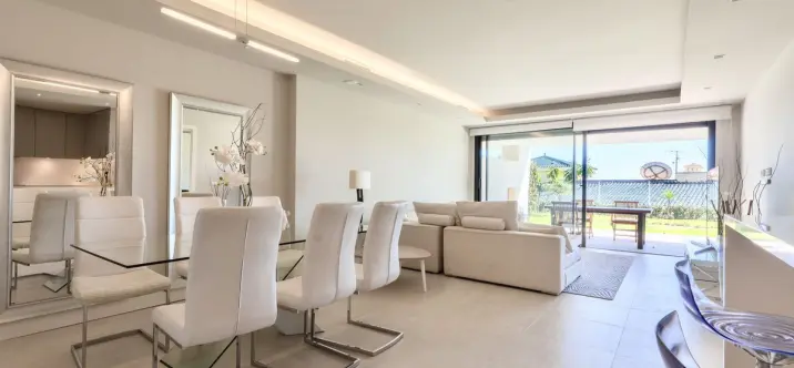 Long-term rent of ground floor apartment in Nueva Andalucía 1