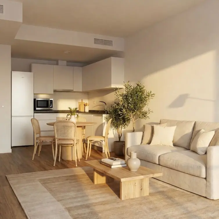 Sale of middle floor apartment in Estepona