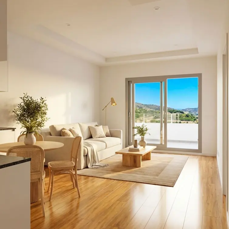 Sale of middle floor apartment in Estepona
