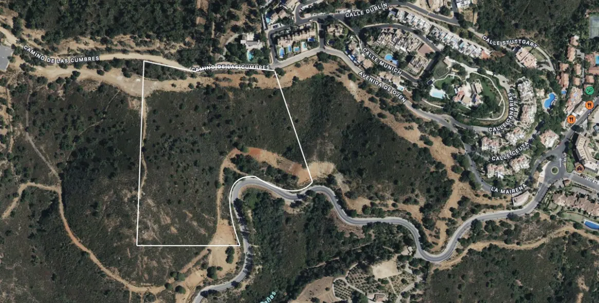 Venta de parcela residencial en La Mairena 1