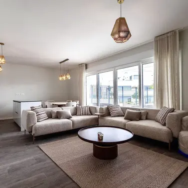 Short-term rent of ground floor apartment in Cancelada