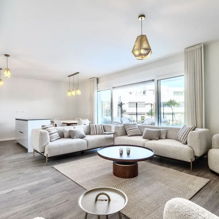 Long-term rent of ground floor apartment in Cancelada