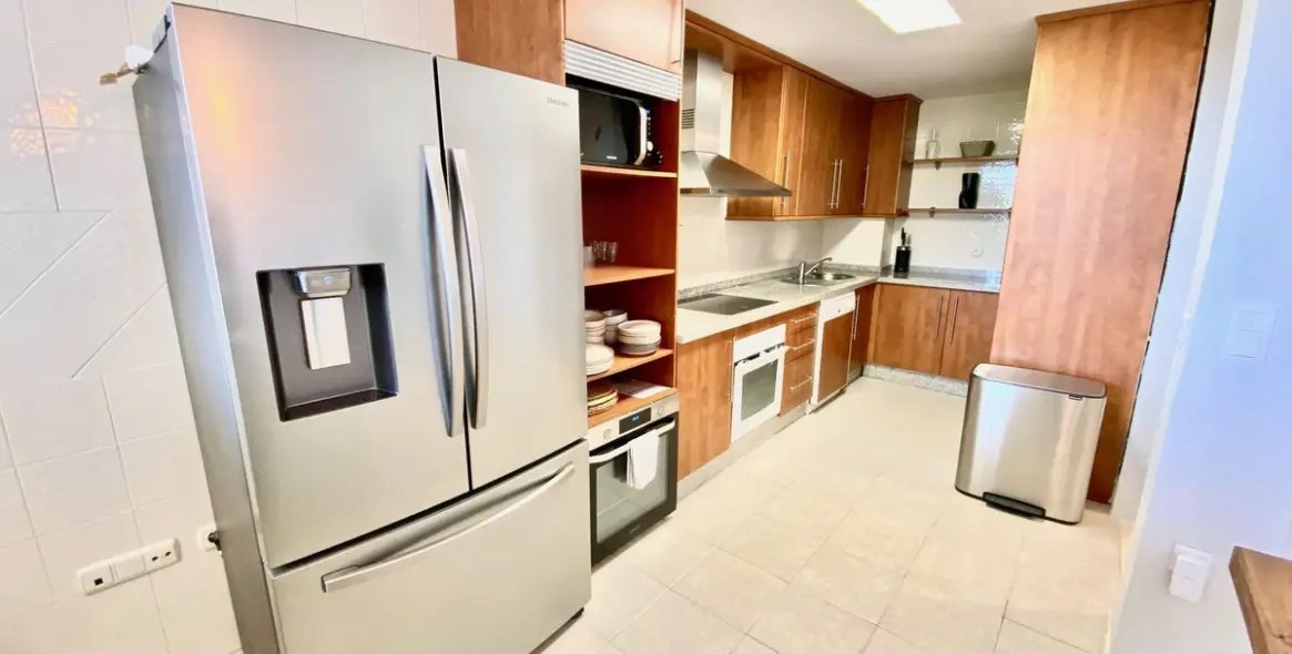 Long-term rent of ground floor apartment in Elviria 15