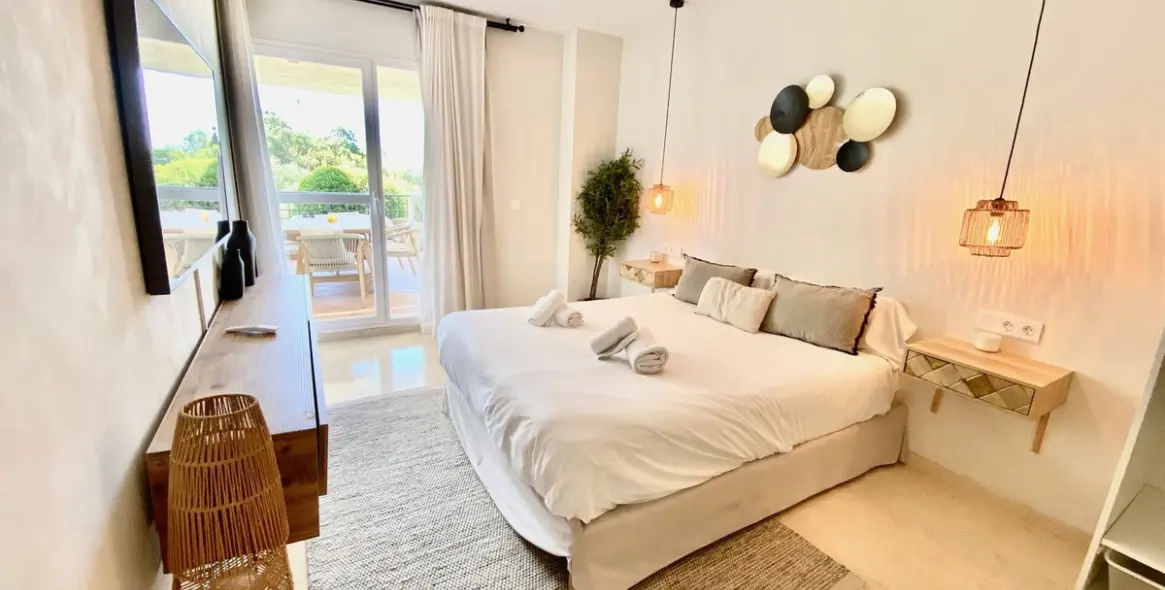 Long-term rent of ground floor apartment in Elviria 17