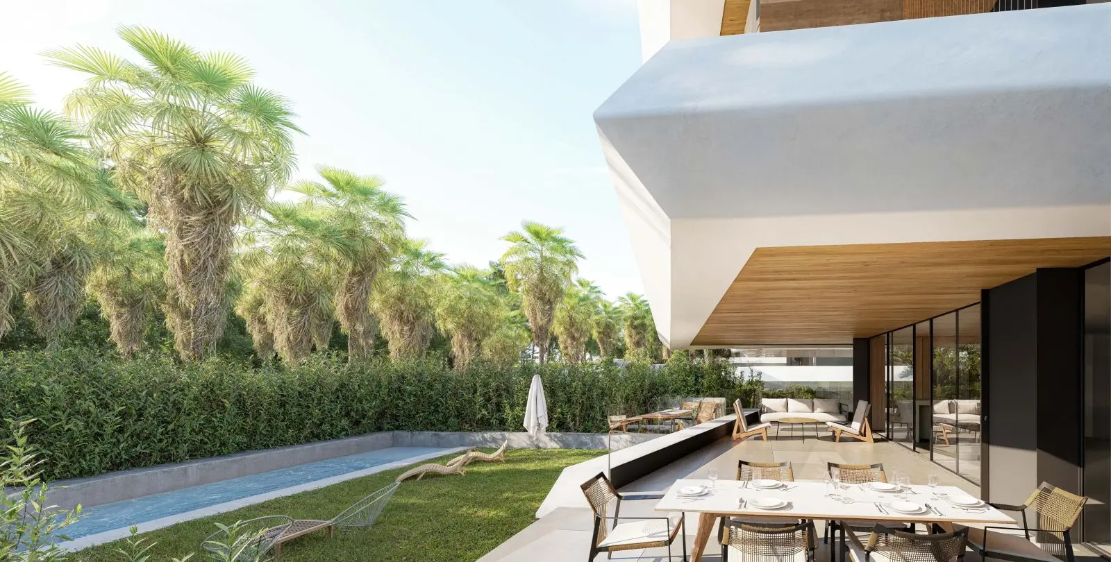 Venta de apartamento en planta baja en New Golden Mile 3