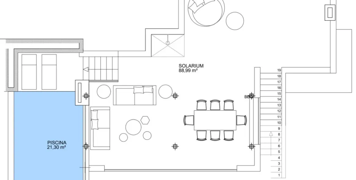 Sale of penthouse duplex in Ojén 21