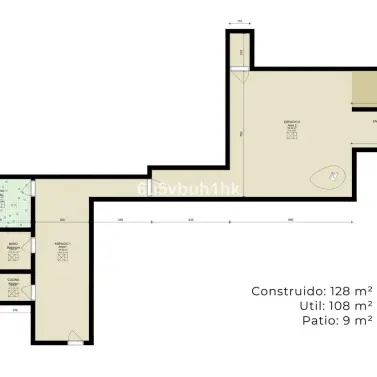 Venta de apartamento en planta baja en Málaga