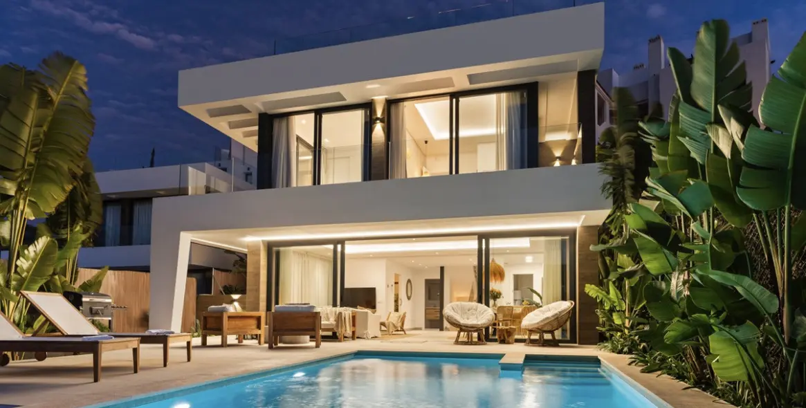 Краткосрочная аренда  отдельно стоящей виллы в Estepona 6