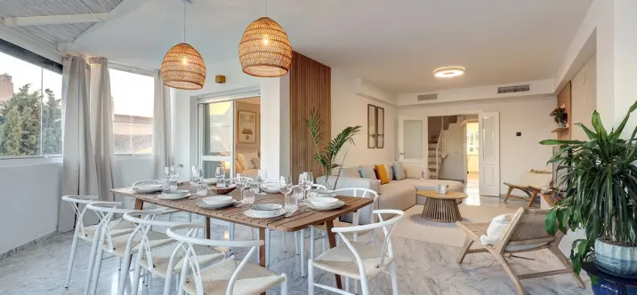 Alquiler a corto plazo de ático dúplex en Bahía de Marbella 1