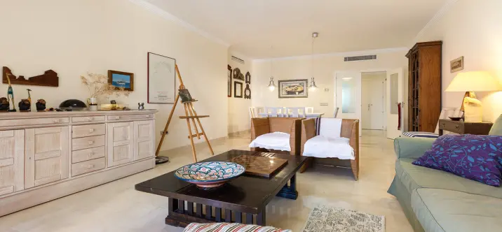 Sale of ground floor apartment in Manilva 2