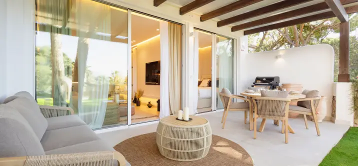 Alquiler a corto plazo de apartamento en planta baja en Nueva Andalucía 3