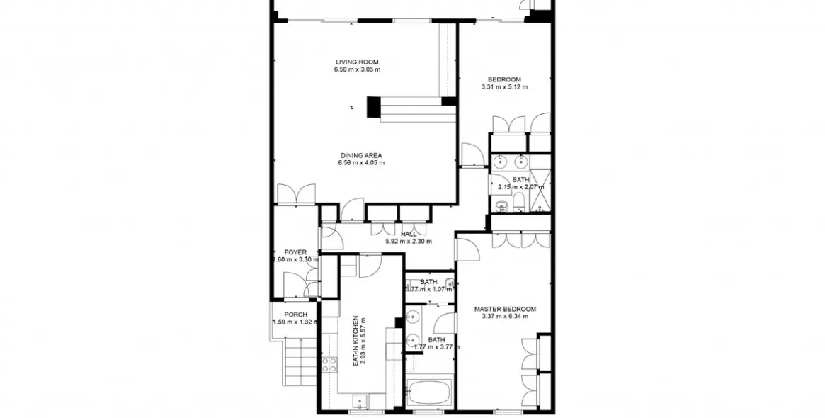 Sale of middle floor apartment in La Quinta 21