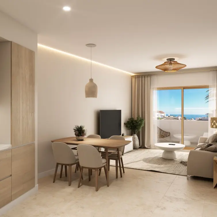 Sale of middle floor apartment in Fuengirola
