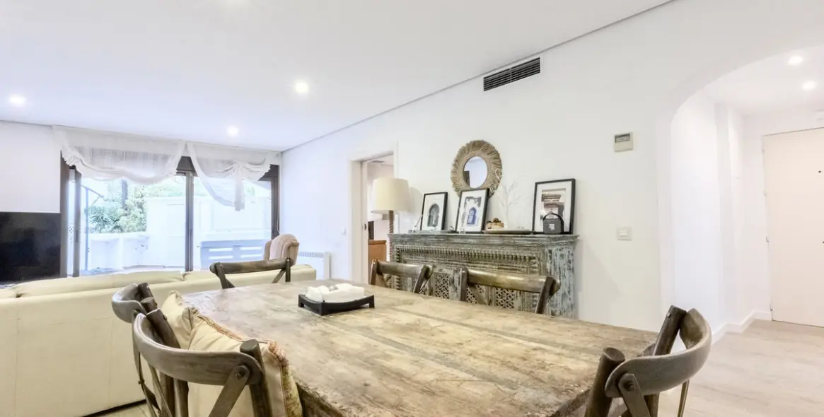 Долгосрочная аренда апартаментов на первом этаже в Las Chapas 9