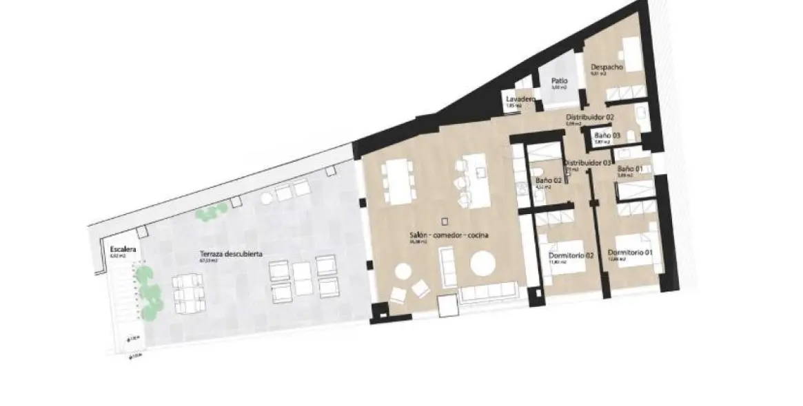 Sale of ground floor apartment in Málaga 7