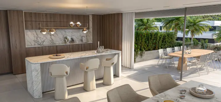 Продажа апартаментов на первом этаже в Estepona 2