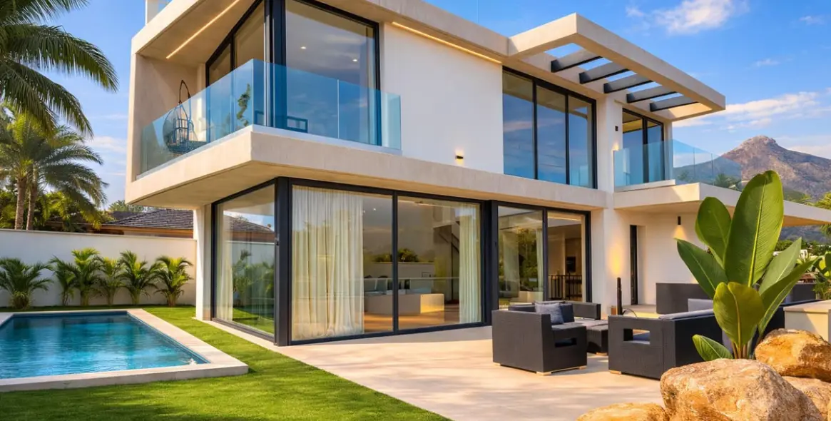 Venta de villa independiente en Nueva Andalucía 1