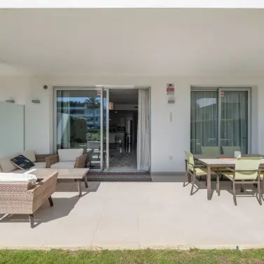 Long-term rent of ground floor apartment in Cancelada