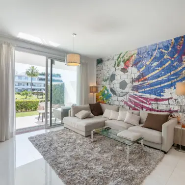 Long-term rent of ground floor apartment in Cancelada