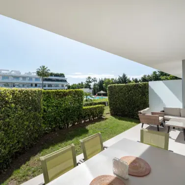 Long-term rent of ground floor apartment in Cancelada