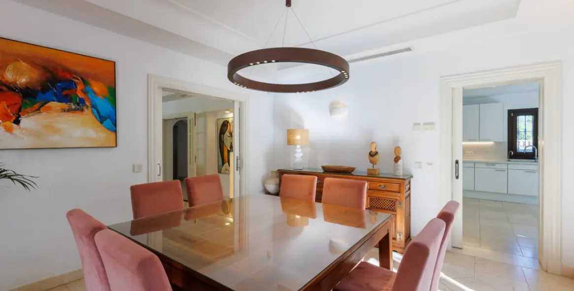 Short-term rent of detached villa in Guadalmina Baja 12